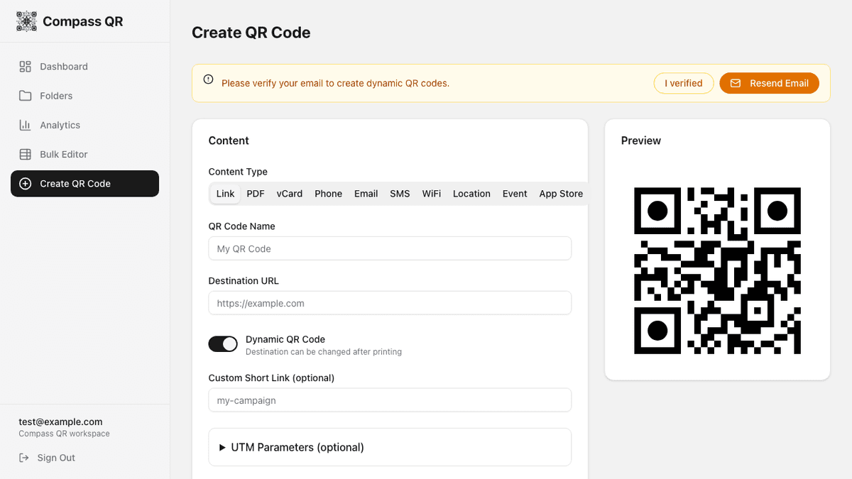 Free Qr Code Creator Free Dynamic QR Code Maker | Compass QR
